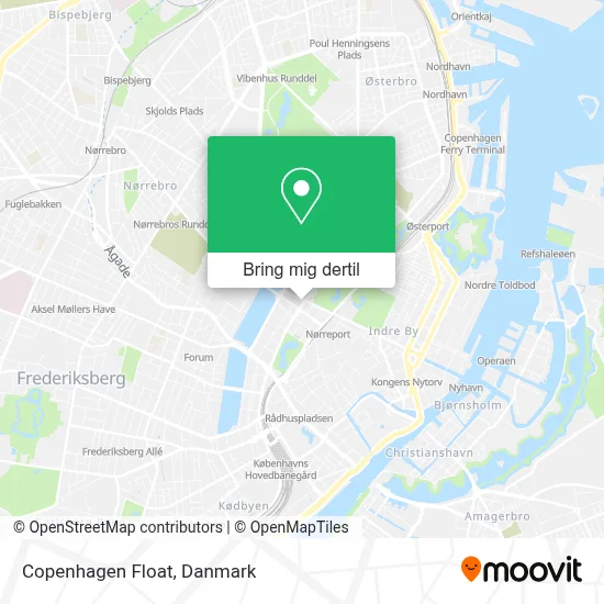 Copenhagen Float kort