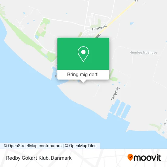 Rødby Gokart Klub kort