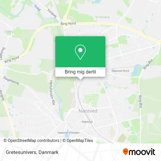 Gretesunivers kort