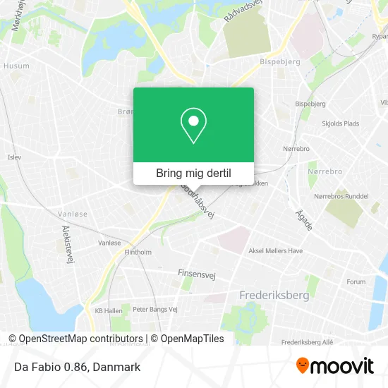 Da Fabio 0.86 kort