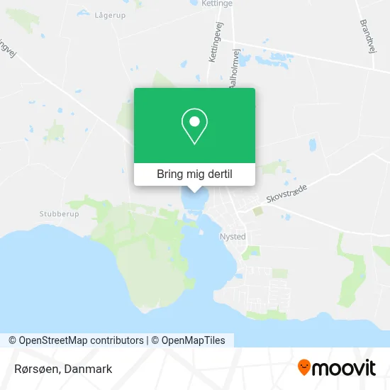 Rørsøen kort