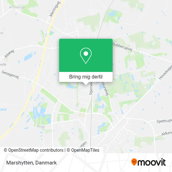 Marshytten kort