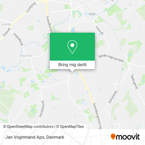 Jan Vognmand Aps kort