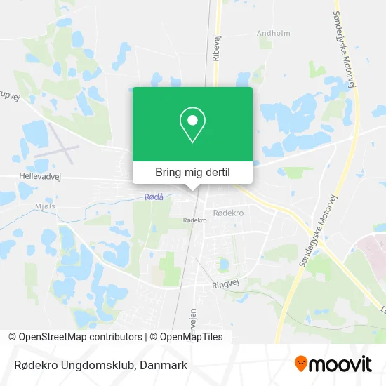 Rødekro Ungdomsklub kort