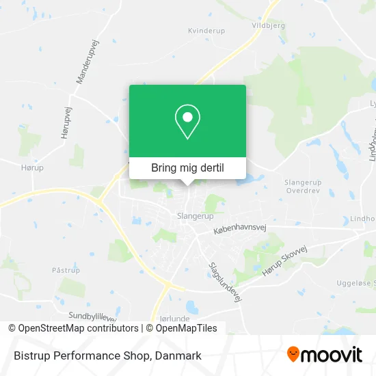Bistrup Performance Shop kort