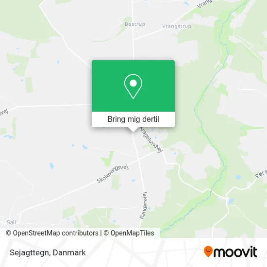 Sejagttegn kort