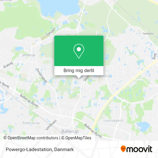 Powergo-Ladestation kort