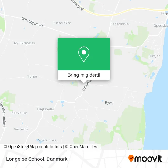 Longelse School kort