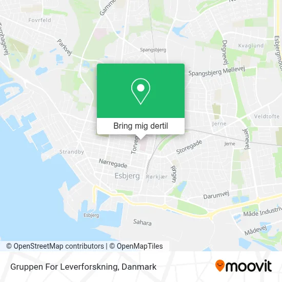 Gruppen For Leverforskning kort