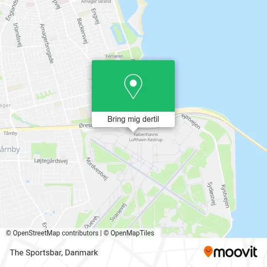 The Sportsbar kort
