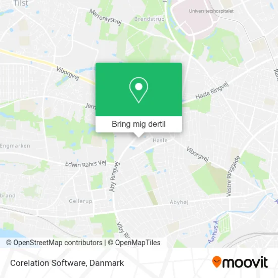 Corelation Software kort