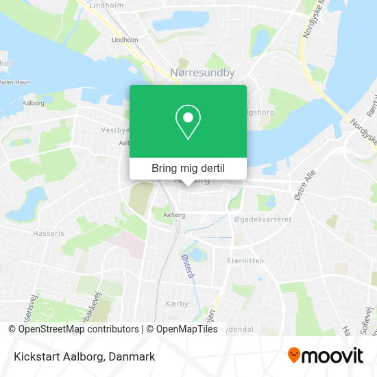 Kickstart Aalborg kort