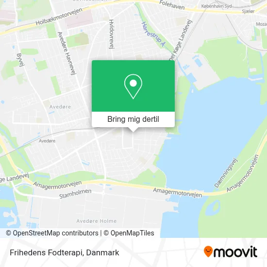 Frihedens Fodterapi kort