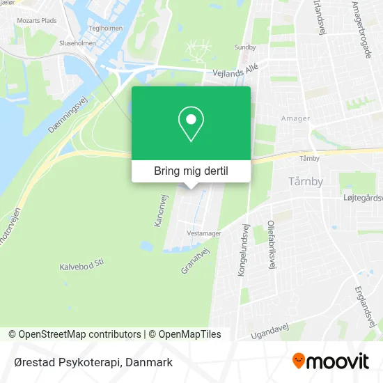 Ørestad Psykoterapi kort
