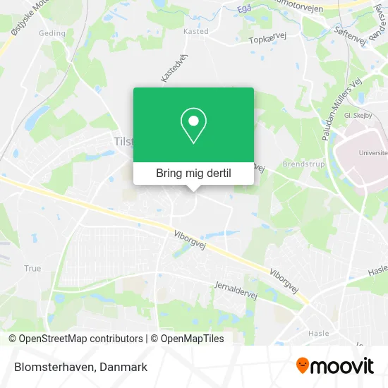 Blomsterhaven kort