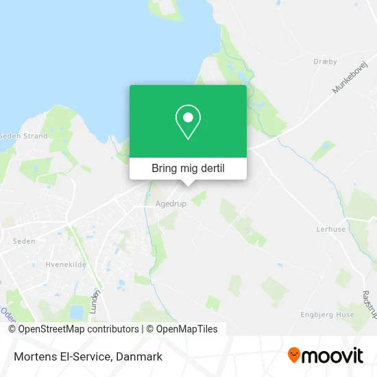 Mortens El-Service kort