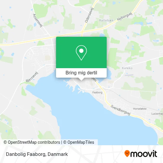 Danbolig Faaborg kort