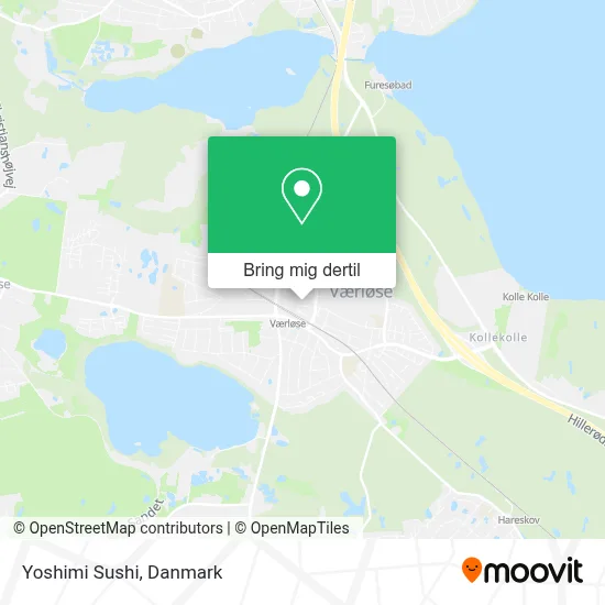 Yoshimi Sushi kort