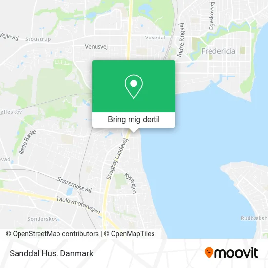 Sanddal Hus kort