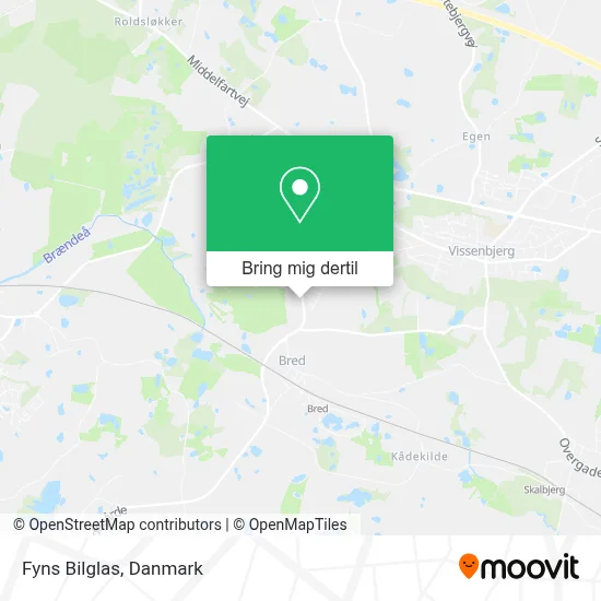 Fyns Bilglas kort