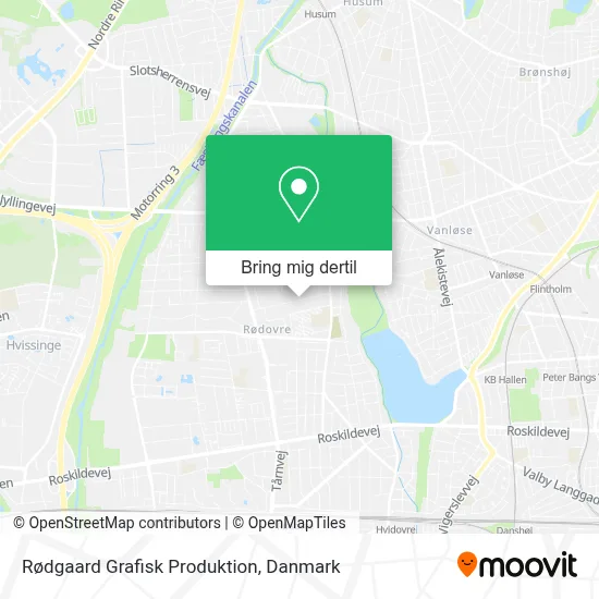 Rødgaard Grafisk Produktion kort