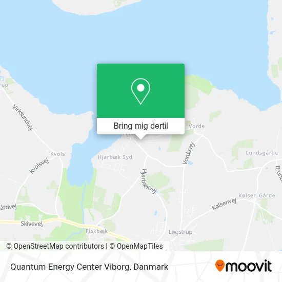 Quantum Energy Center Viborg kort