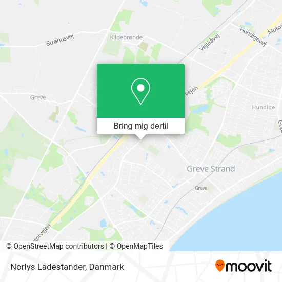 Norlys Ladestander kort