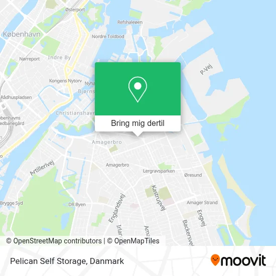 Pelican Self Storage kort