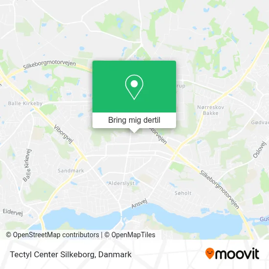 Tectyl Center Silkeborg kort