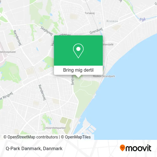 Q-Park Danmark kort