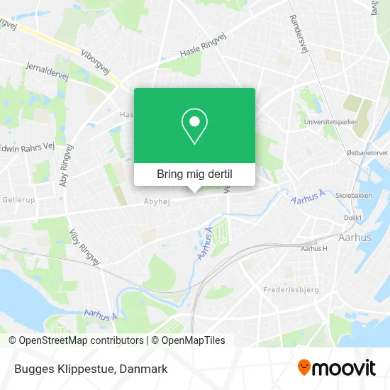 Bugges Klippestue kort