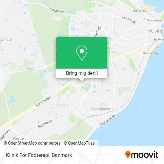 Klinik For Fodterapi kort