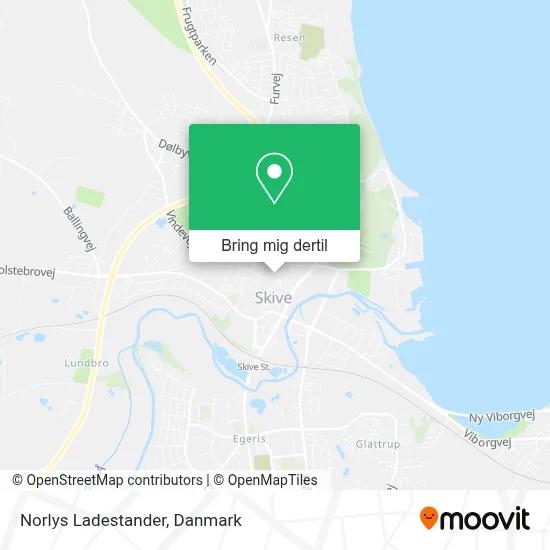 Norlys Ladestander kort