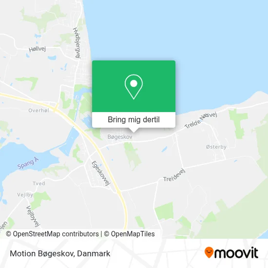 Motion Bøgeskov kort