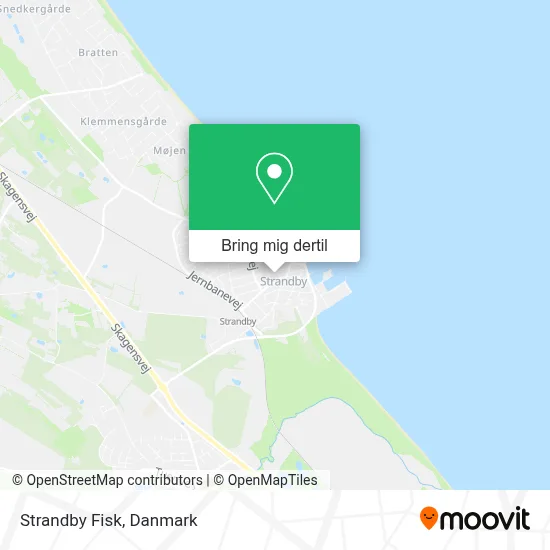 Strandby Fisk kort