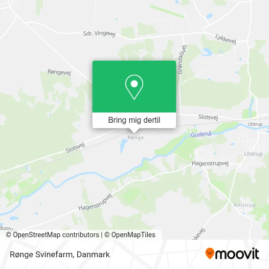 Rønge Svinefarm kort