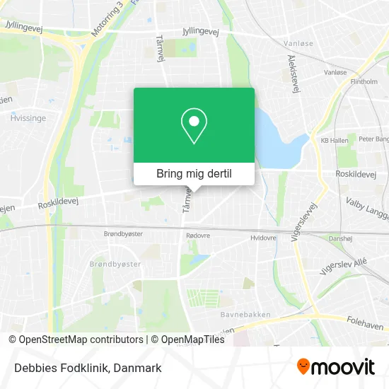 Debbies Fodklinik kort