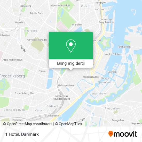 1 Hotel kort