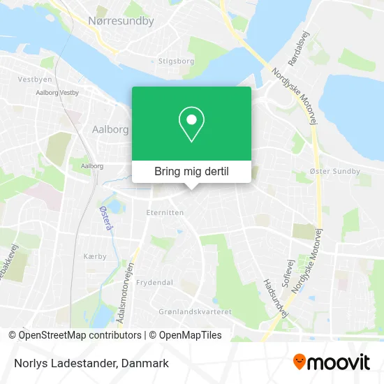 Norlys Ladestander kort