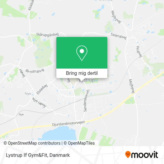 Lystrup If Gym&Fit kort