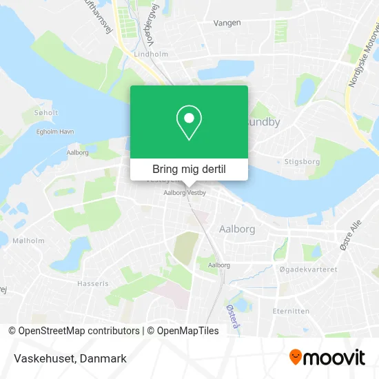 Vaskehuset kort