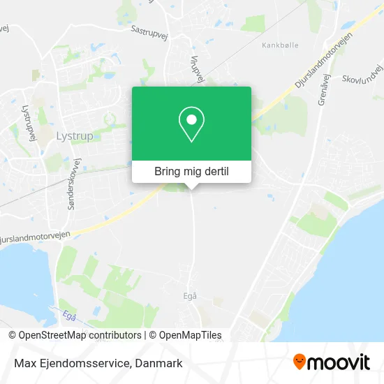 Max Ejendomsservice kort