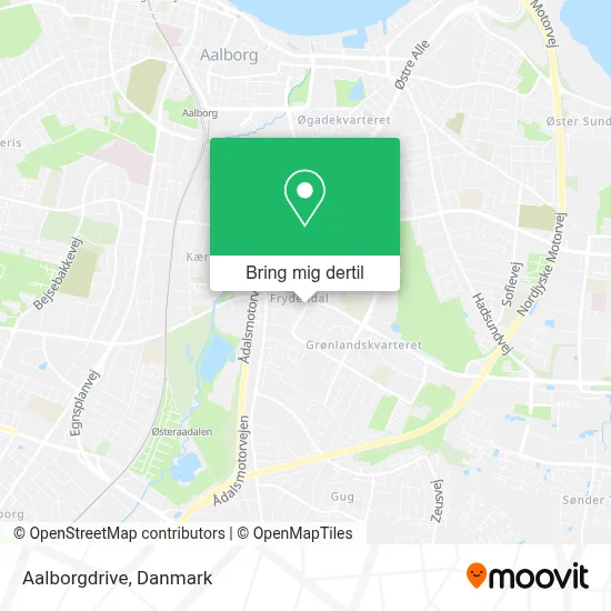 Aalborgdrive kort