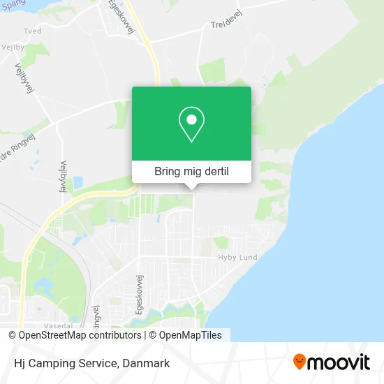 Hj Camping Service kort