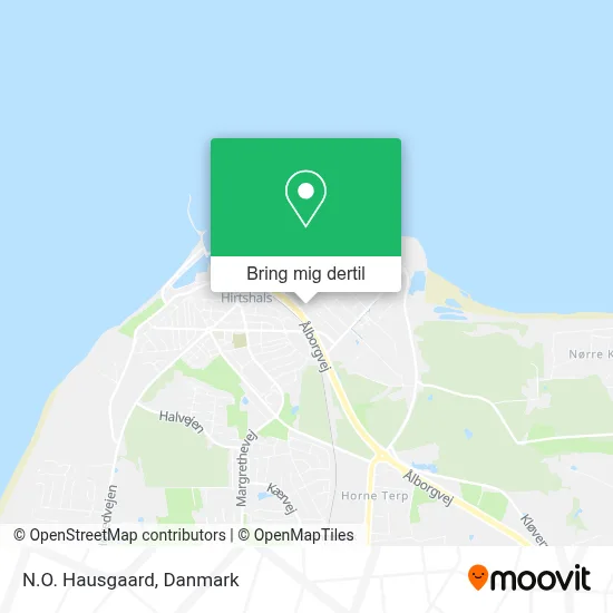 N.O. Hausgaard kort