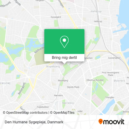 Den Humane Sygepleje kort