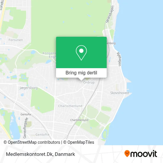 Medlemskontoret.Dk kort