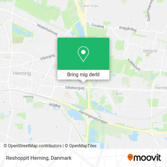 Reshoppit Herning kort