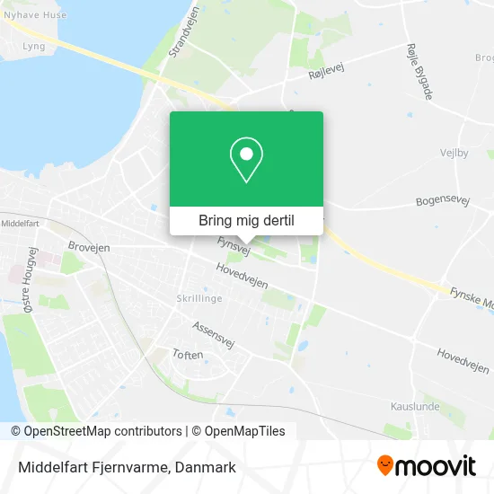 Middelfart Fjernvarme kort