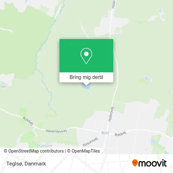 Teglsø kort